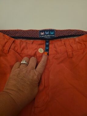 Charleston Threads Orange Men’s Chino Pants